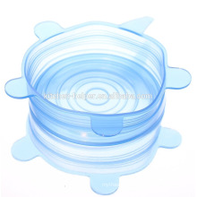 100% Food Grade Silicone Stretch Resistant Sealing Lids Reusing Silicone Jar Lids